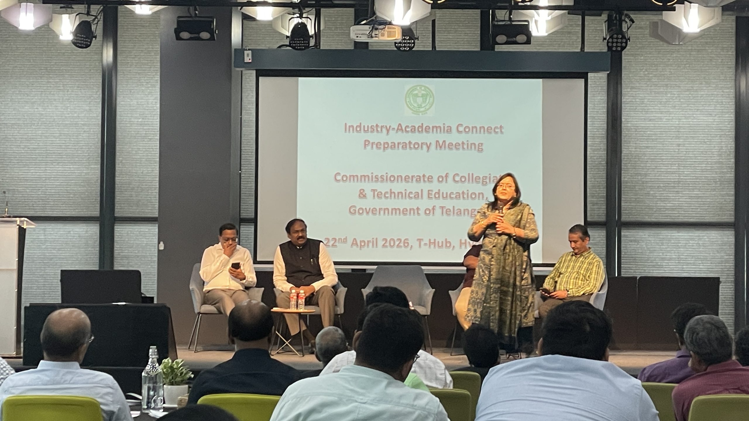 Industry–Academia Connect Meeting at T-Hub